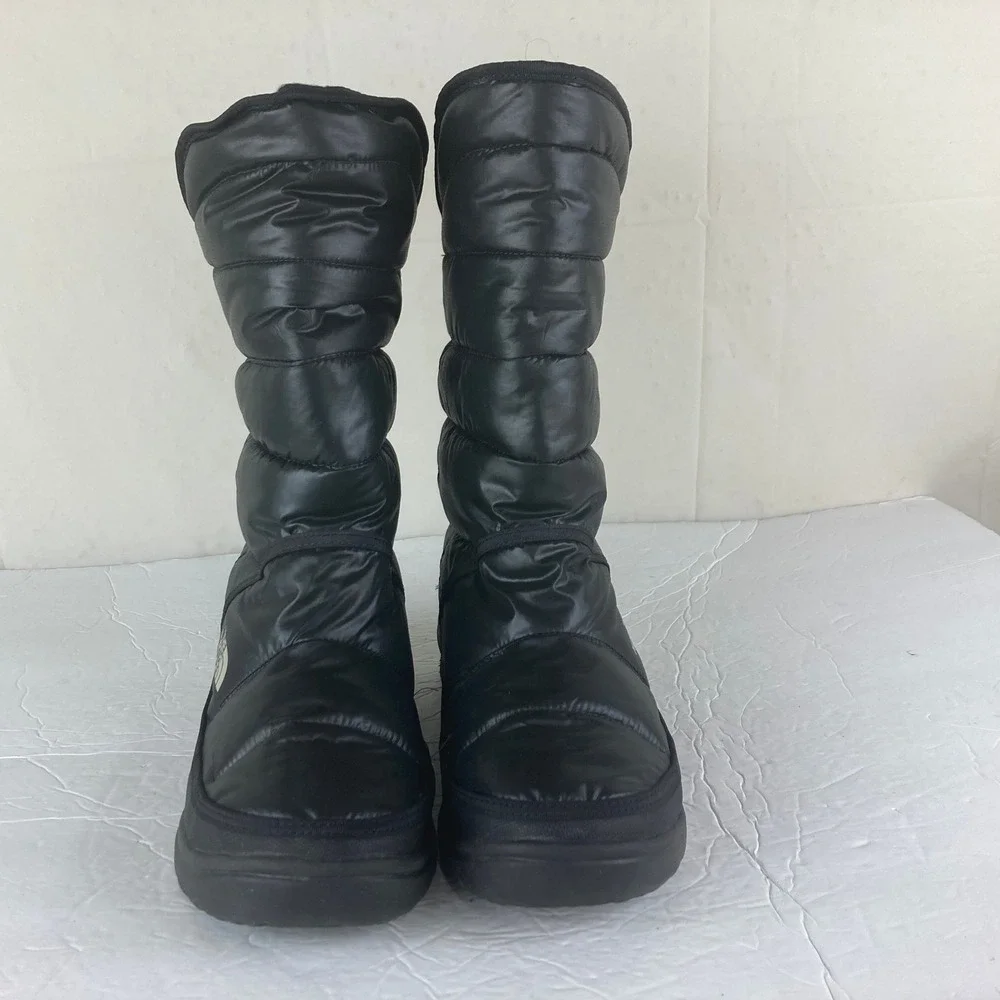 The North Face Nuptse Purna II Winter Boots Women 8 Black Waterproof Insulated